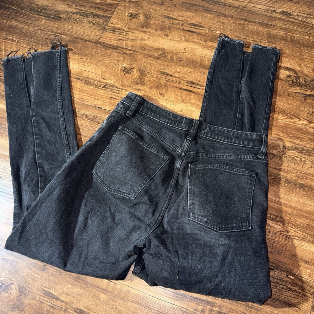 Abercrombie & Fitch The Skinny High Rise Curve Love Black Jeans Women's Size 6 - Picture 9 of 9